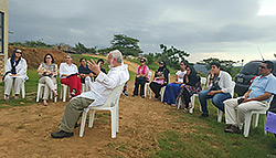 Shaykh Taner with murids
