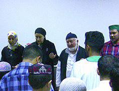 Johannesburg murids in zikr with Shaykh Taner