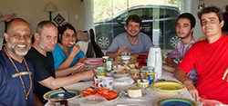 Mexican and Brazilian murids enjoying a meal together