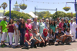 Shaykh Taner and Shaykha Muzeyyen with Uitenhage youth