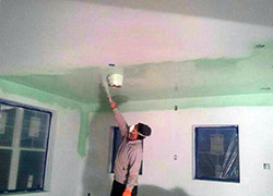 painting the new AQRT center