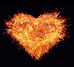 electrified heart